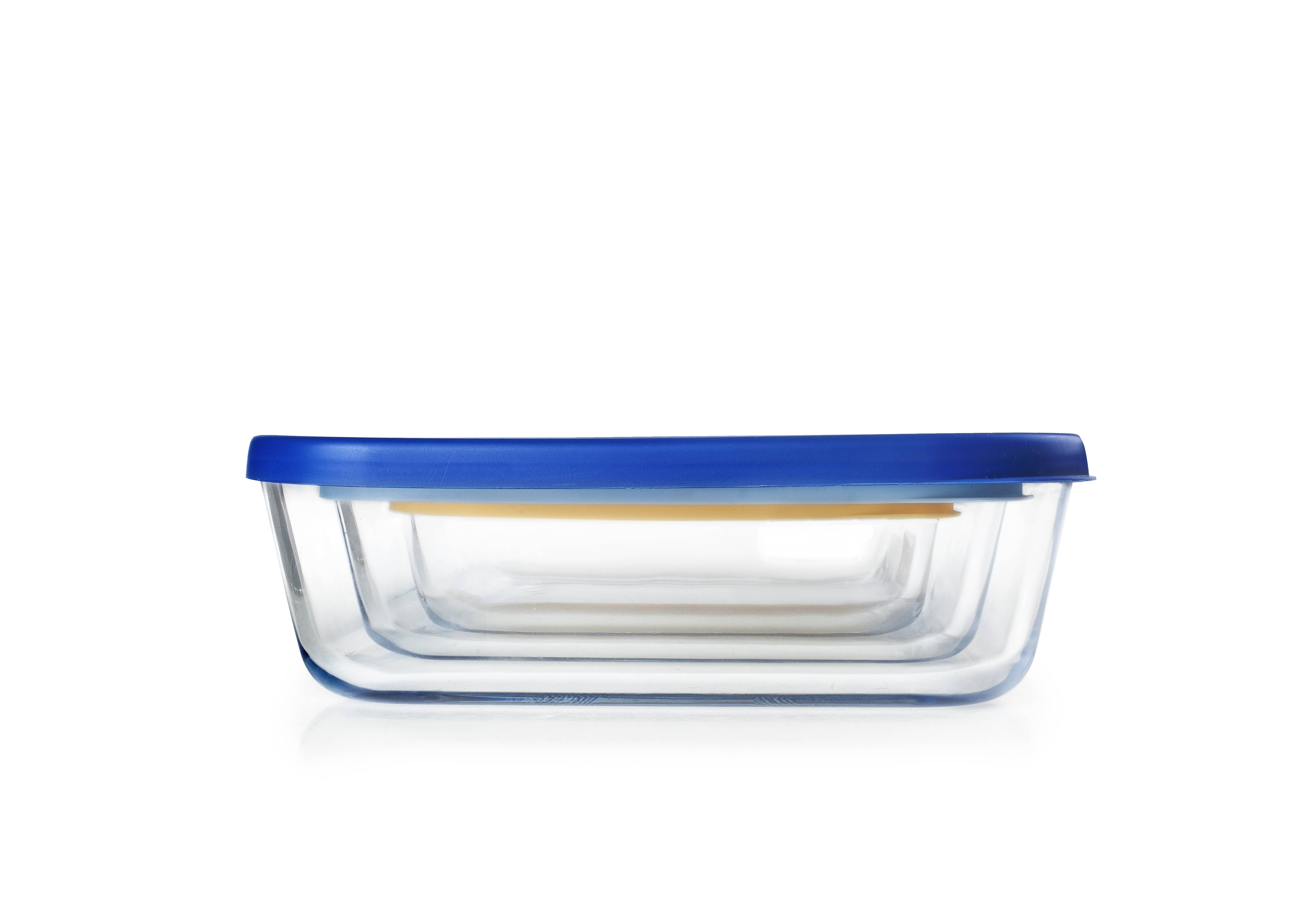 Ibili - Wholesale Food Storage Container - IBILI - Set of 3 Square Eco Tuppers1