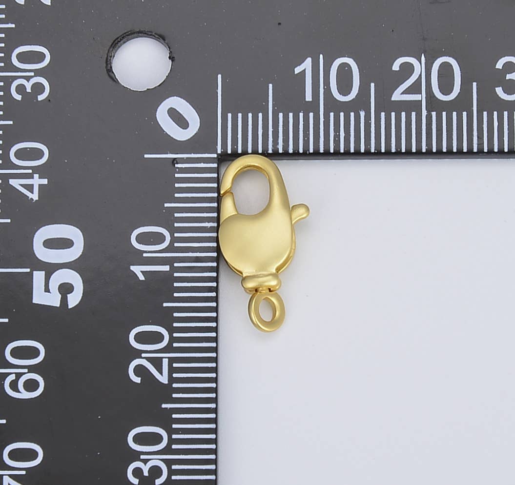 Beads Creation - Vente Fermoir - Fermoir mousqueton pivotant rempli d'or, fermoir à bijoux, CL47511