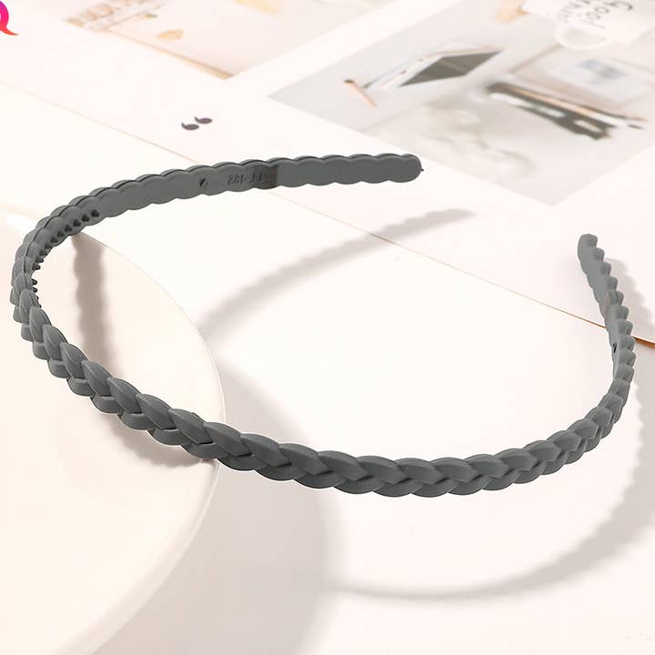 ACCITY - Wholesale Fashion Headband - Women's - BRAIDED DESIGN HEADBAND_CWAHA02167