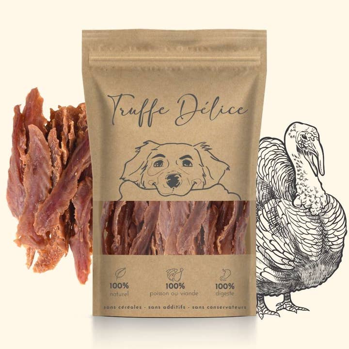 Truffe Délice - Wholesale Pet Treats - Dog - Turkey fillets