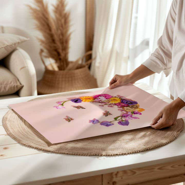 Still Wild - Wholesale Art print - Honey – Floral Photography with Bees Art Print3