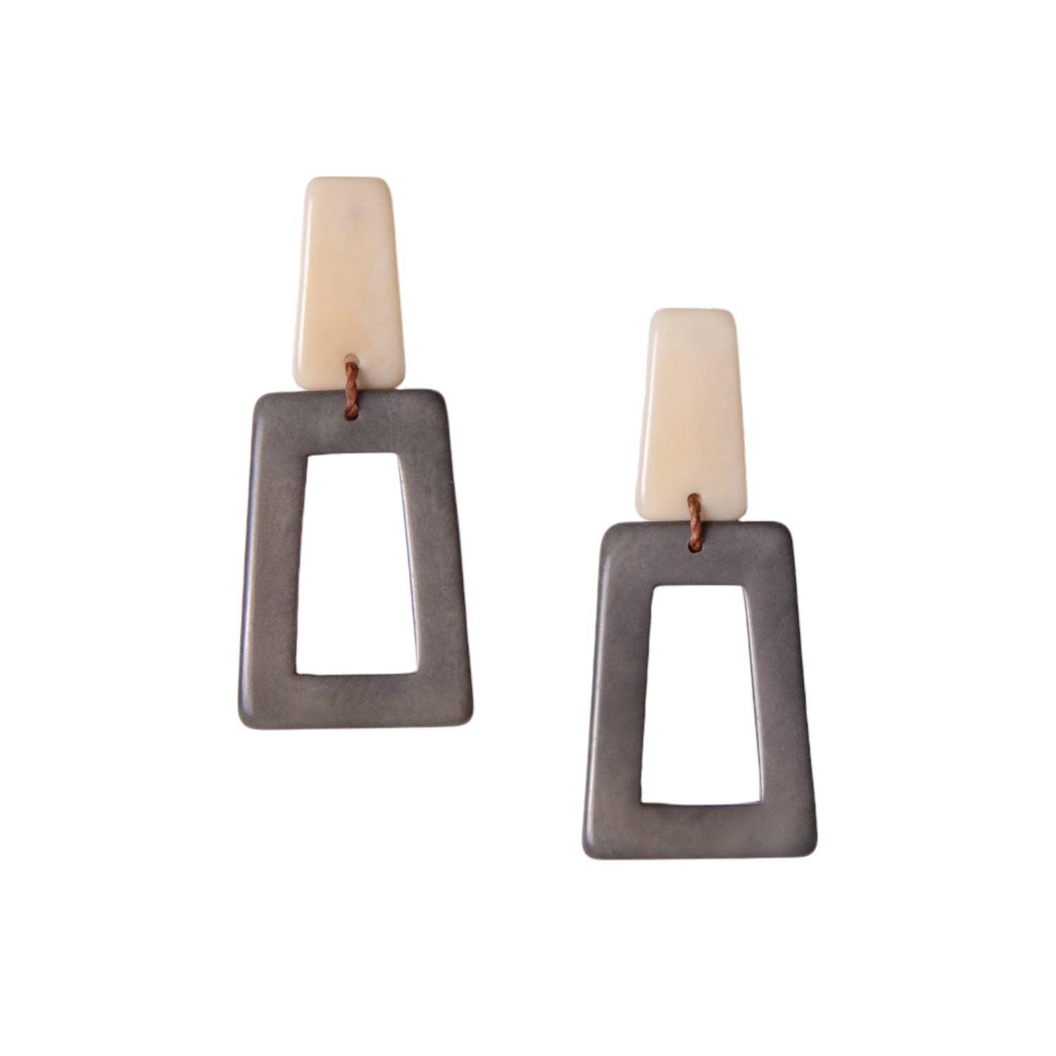 Organic Tagua Jewelry - Wholesale Dangle Earrings - Danielle Earrings15