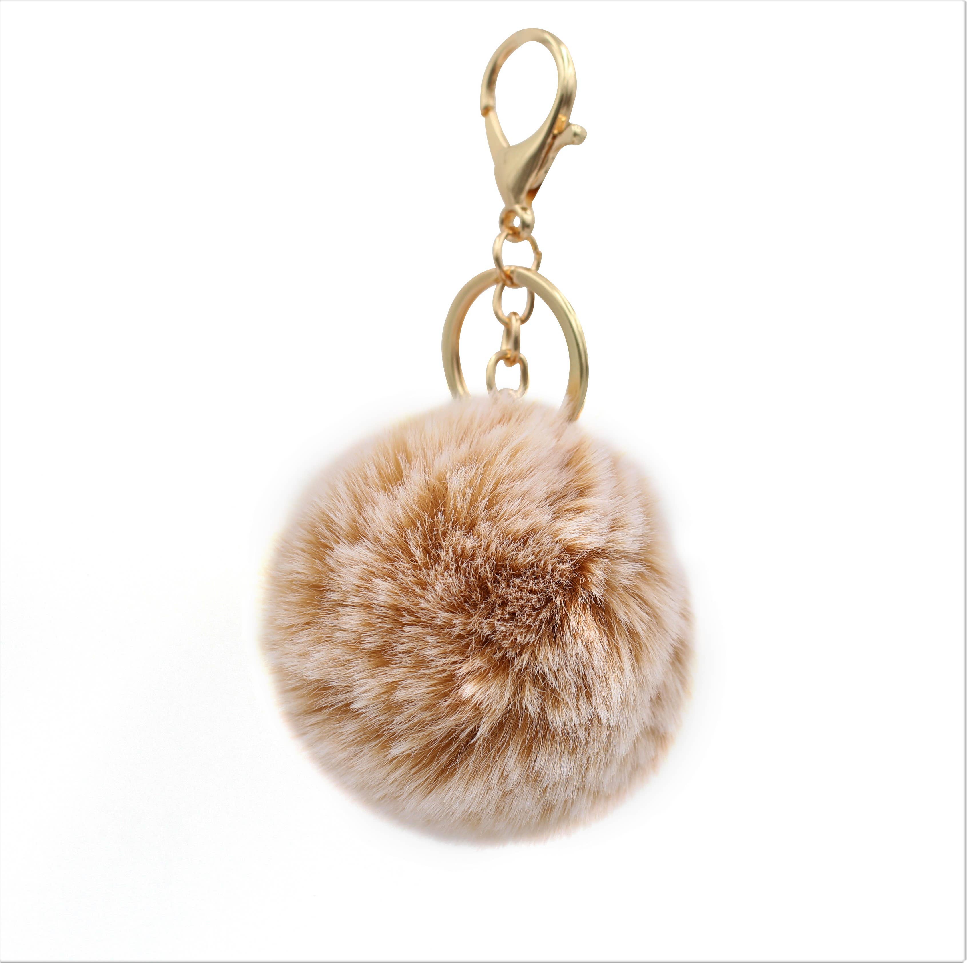 Real Sic – wholesale Keychain – Unisex – Cute Colorful Pom Pom Key chain - Fuzzy Key chain2