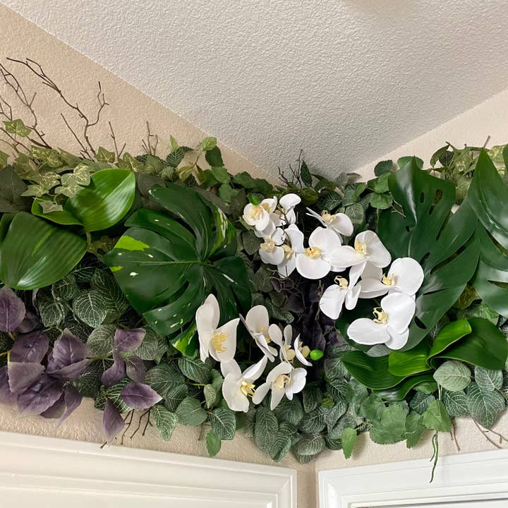 Angel Isabella - Wholesale Artificial Plant - 12"-Artificial Greenery Plants Stems x 7sprays