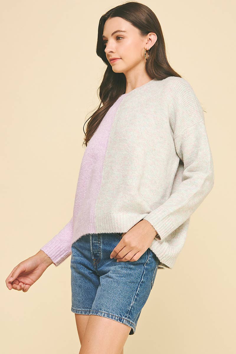 PINCH - Wholesale Pullover-trui - Dames - COLORBLOCK TRUI - 3276WS15