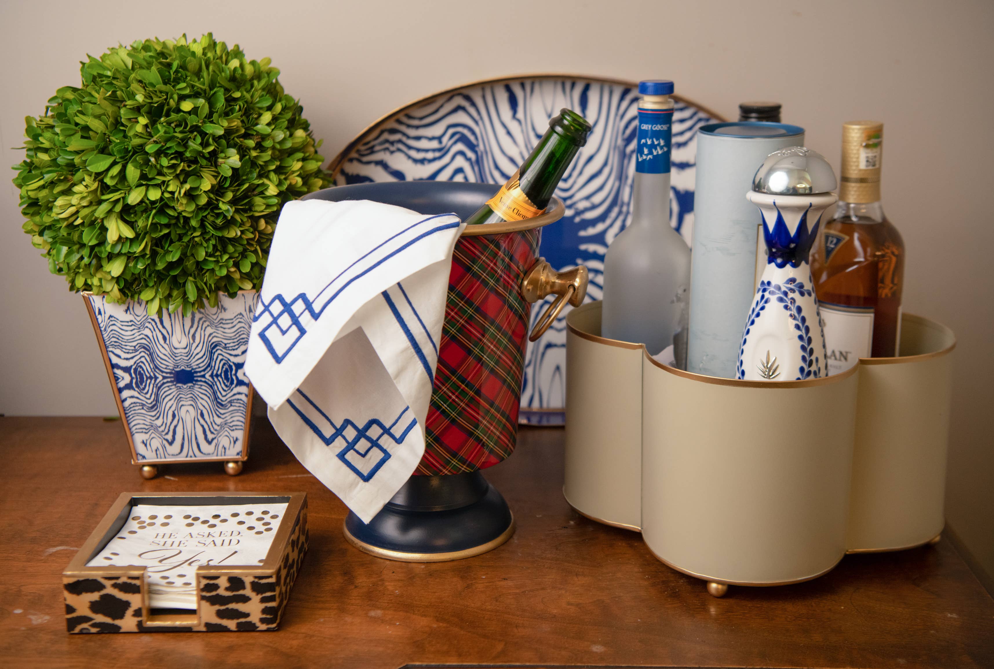 Jaye's Studio - Wholesale Plant Pot - Mattie Quatrefoil Cachepot Planter24