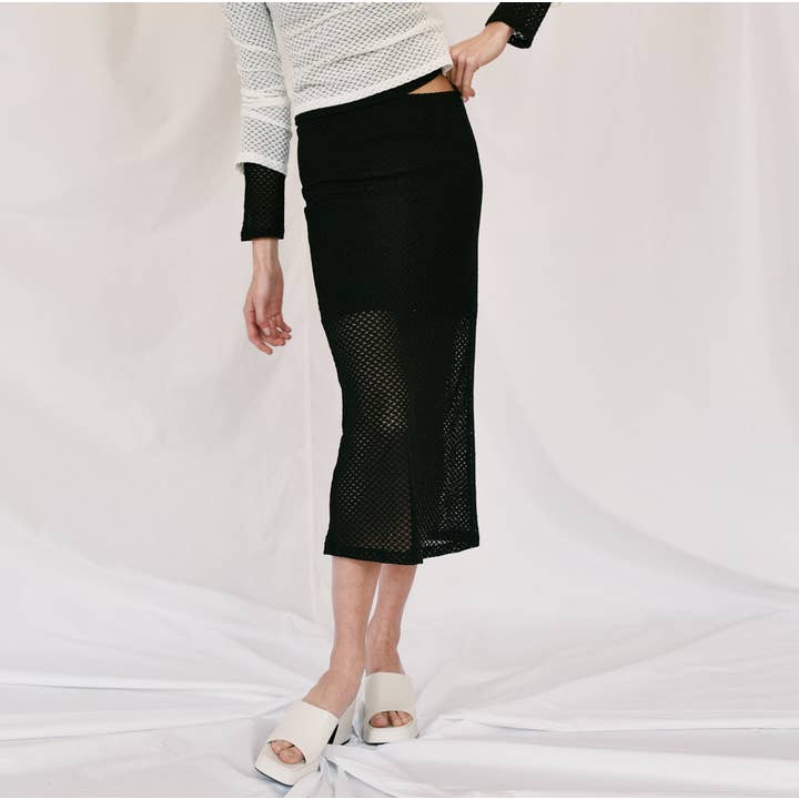 Parisienne et alors – wholesale Kjol - Dam – BOUCRY mesh kjol