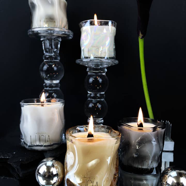 Galleria Lucia - Wholesale Jar/Filled Candle - Leveche candle - Egyptian Linen and Mimosa Blossoms4