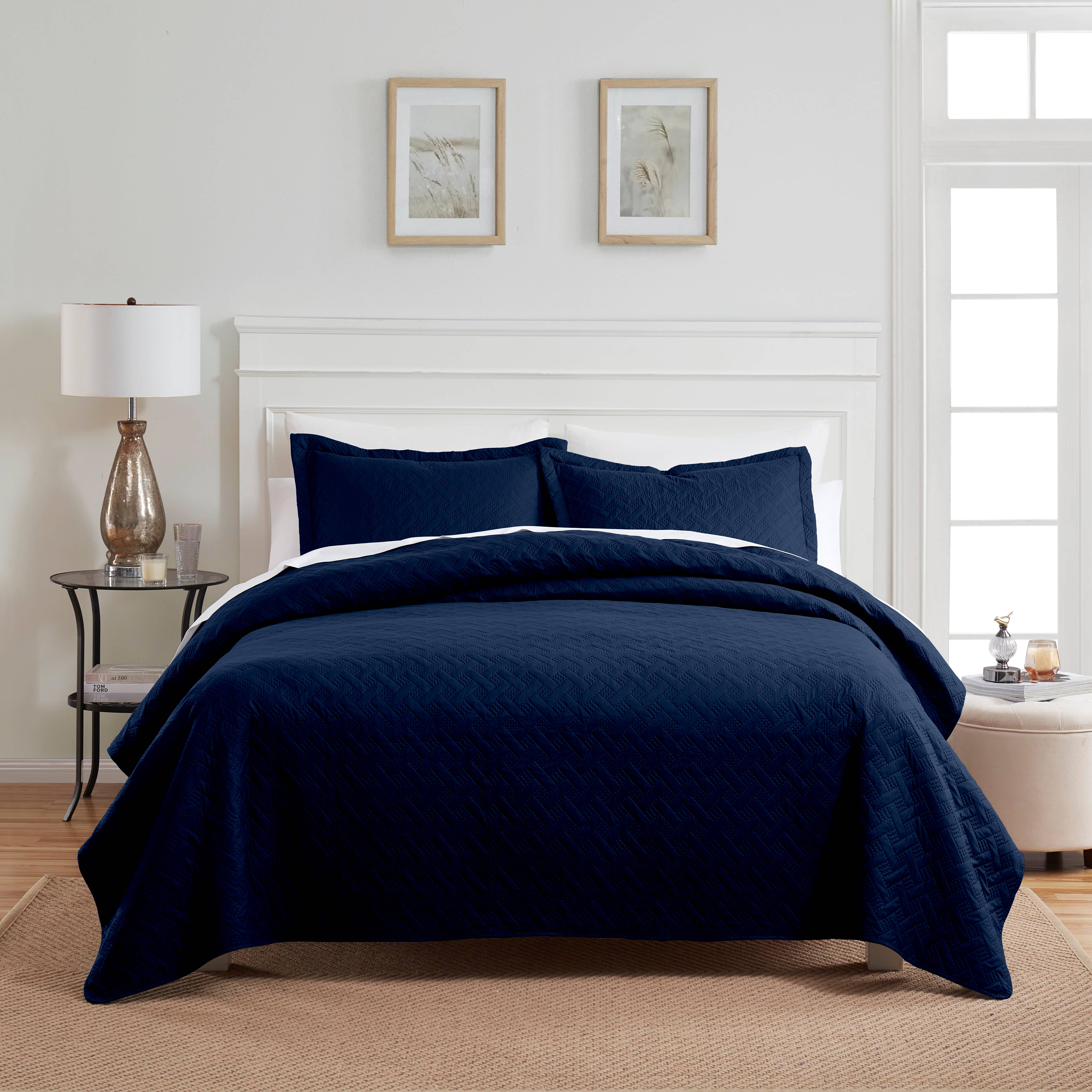 Bed Bath Fashions - Wholesale Bedding Set - Dan River 3 Piece Basket Pinsonic Quilt Set6