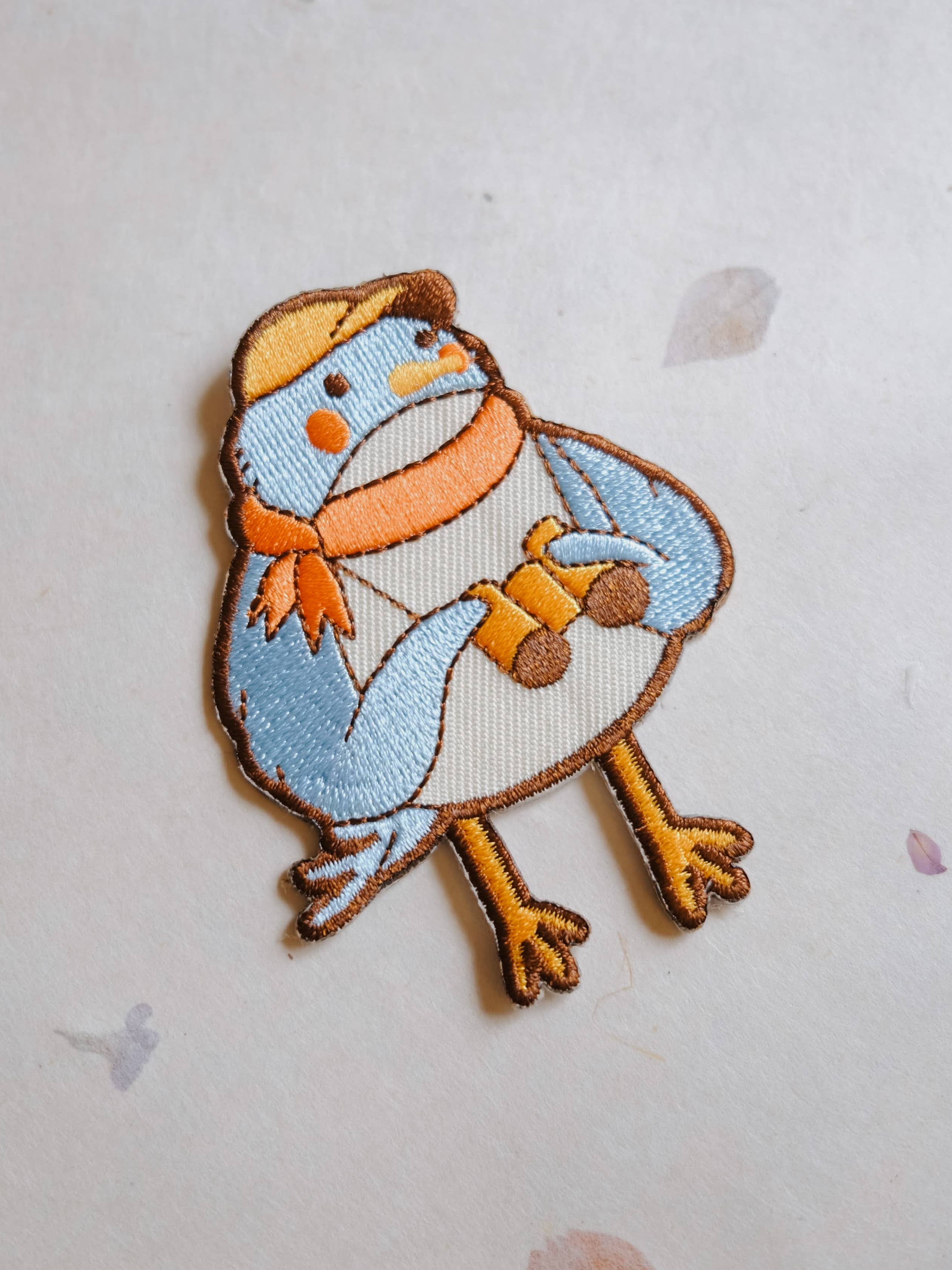 Justine Gilbuena - Wholesale Patch - Birder Iron-On Patch (New Size 3” x 2.25”)2