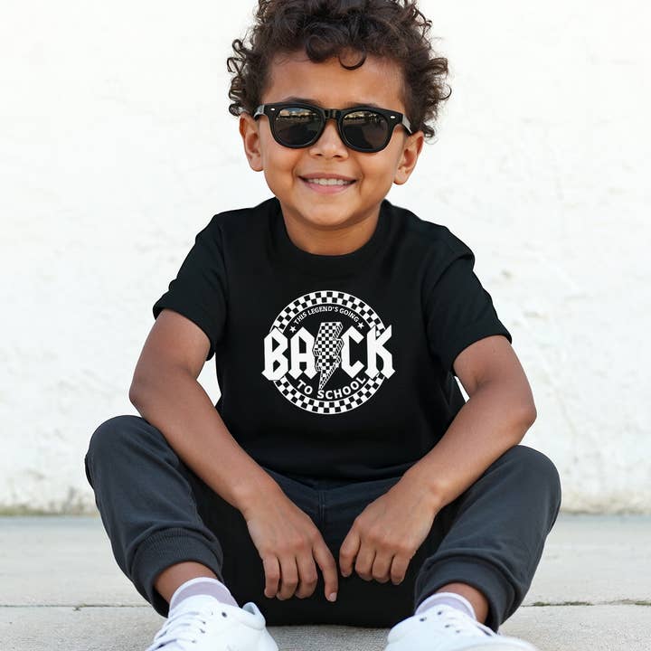 Holland Ave Clothing - Wholesale Screen Printed T-Shirt - Kids - Back To School | Boys Tee 1