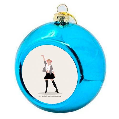 ART WOW – Großhandel Verzierung – Christbaumkugeln Britney Spears Time F