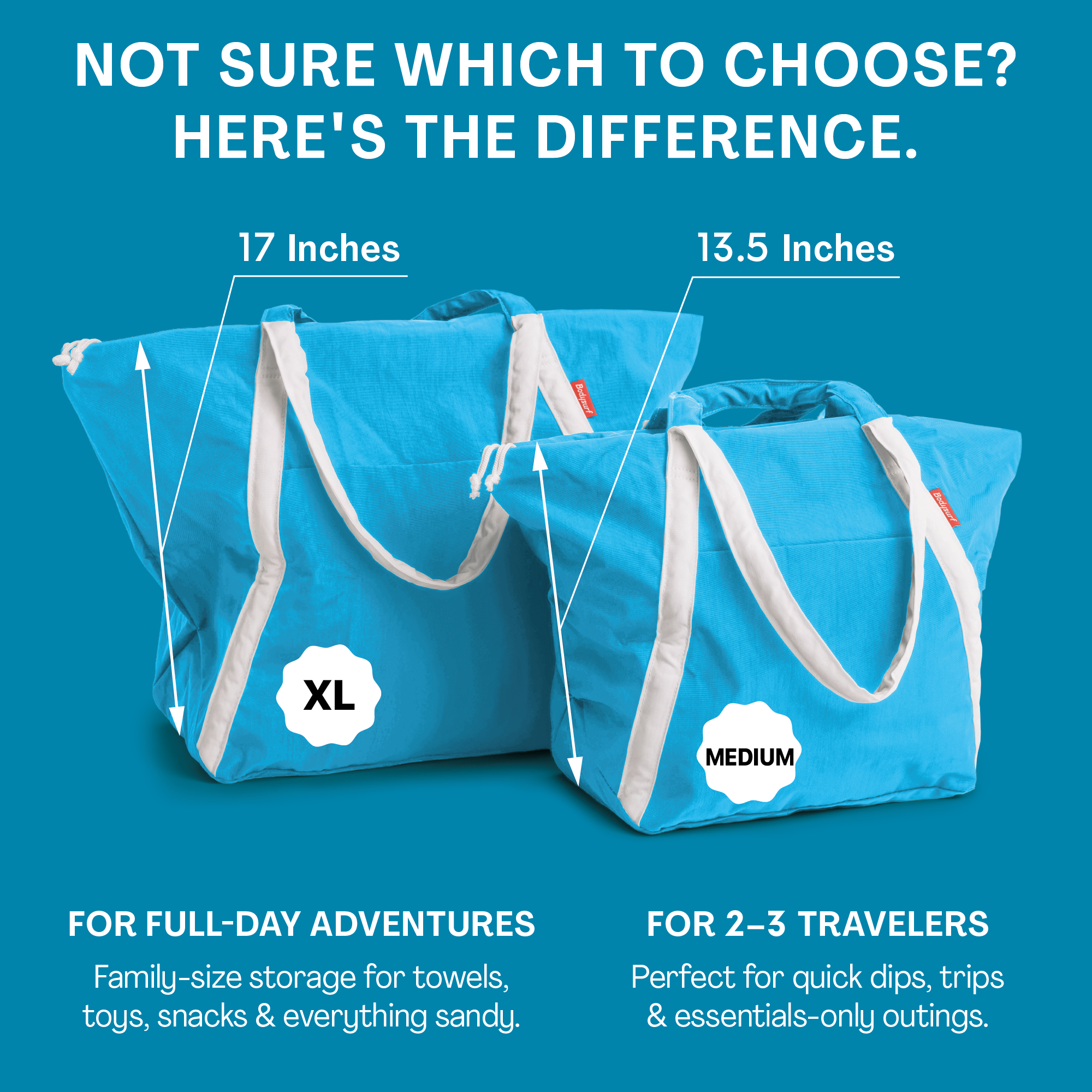 Bodysurf – Saco de praia por atacado – Bolsa de Praia Impermeável Extra Grande em Nylon Ripstop11