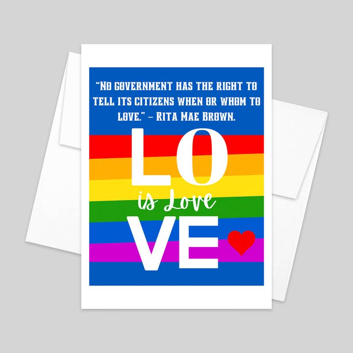 Love is Love for wholesale by Owl and Haven