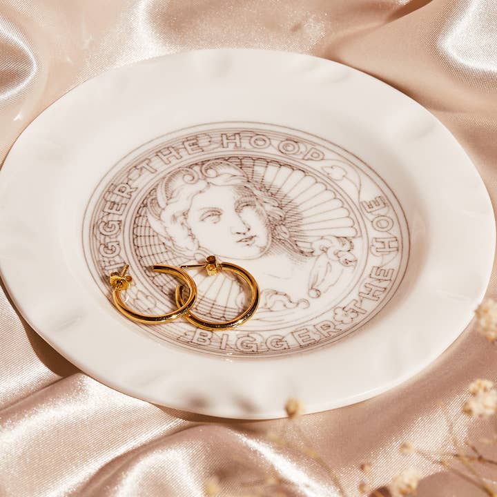 Cheeky Mare Limited - Wholesale Jewelry Dish - Bigger the Hoop, Bigger the Hoe2