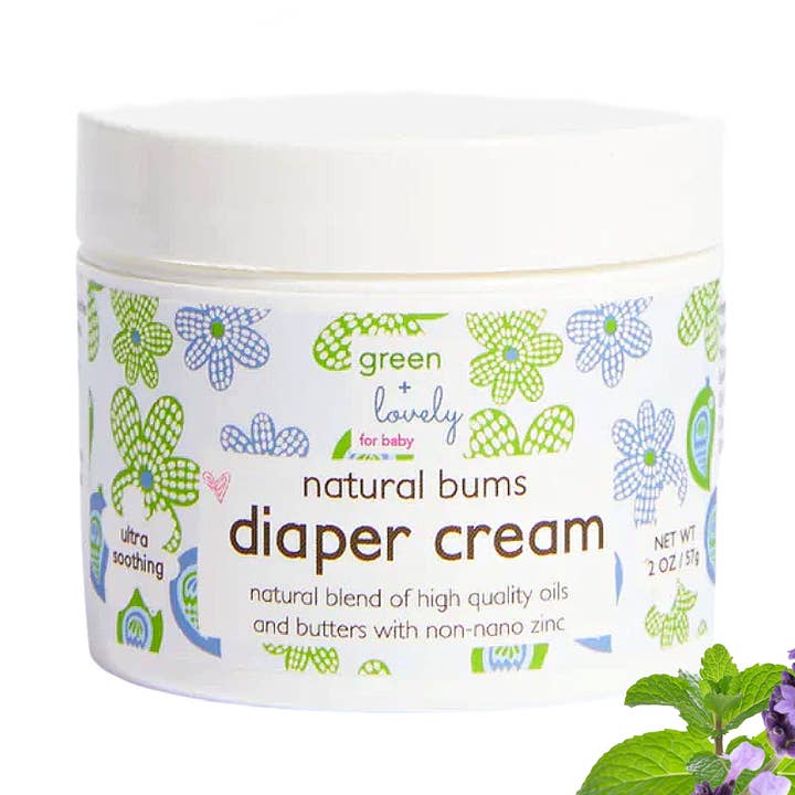 Natural Bums Luieruitslag Crème - niet-nano-zink voor wholesale door green + lovely