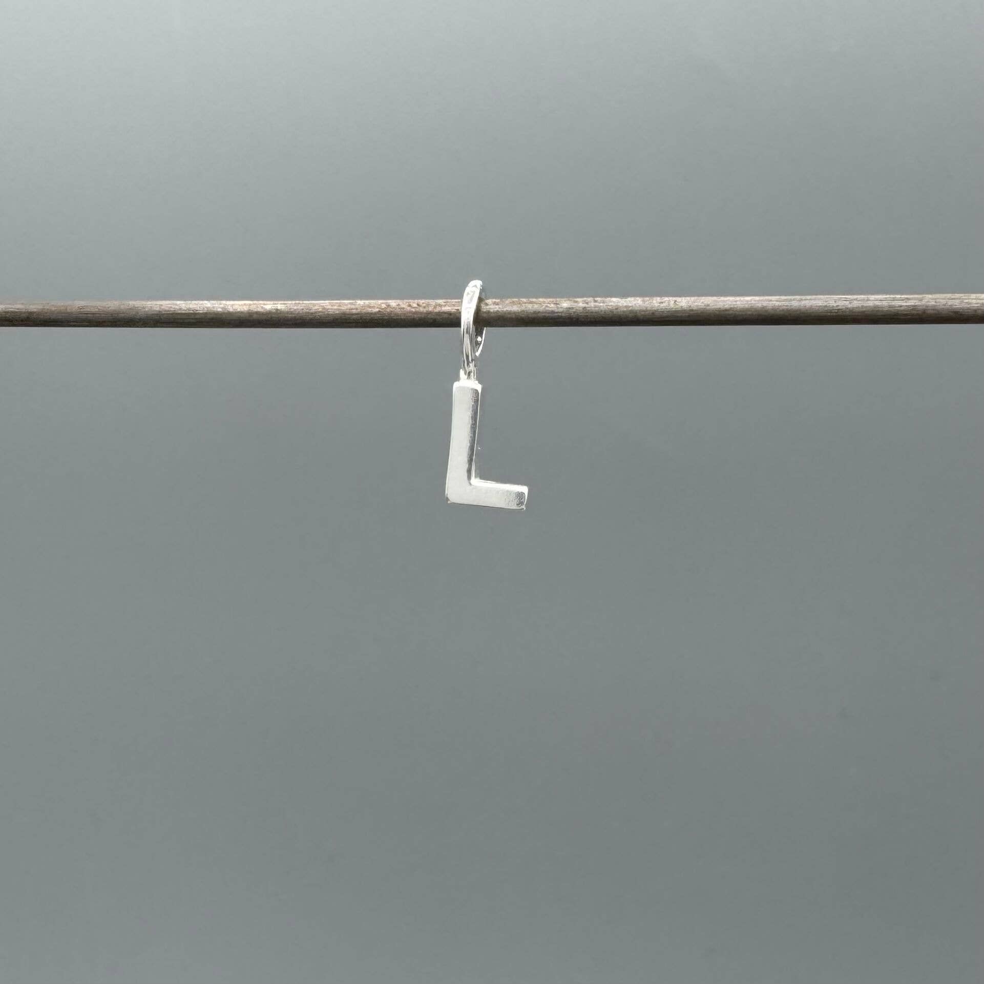 Something Silver - Wholesale Individual Charm/Pendant - Perfect Little Block Letter Initial Charm38