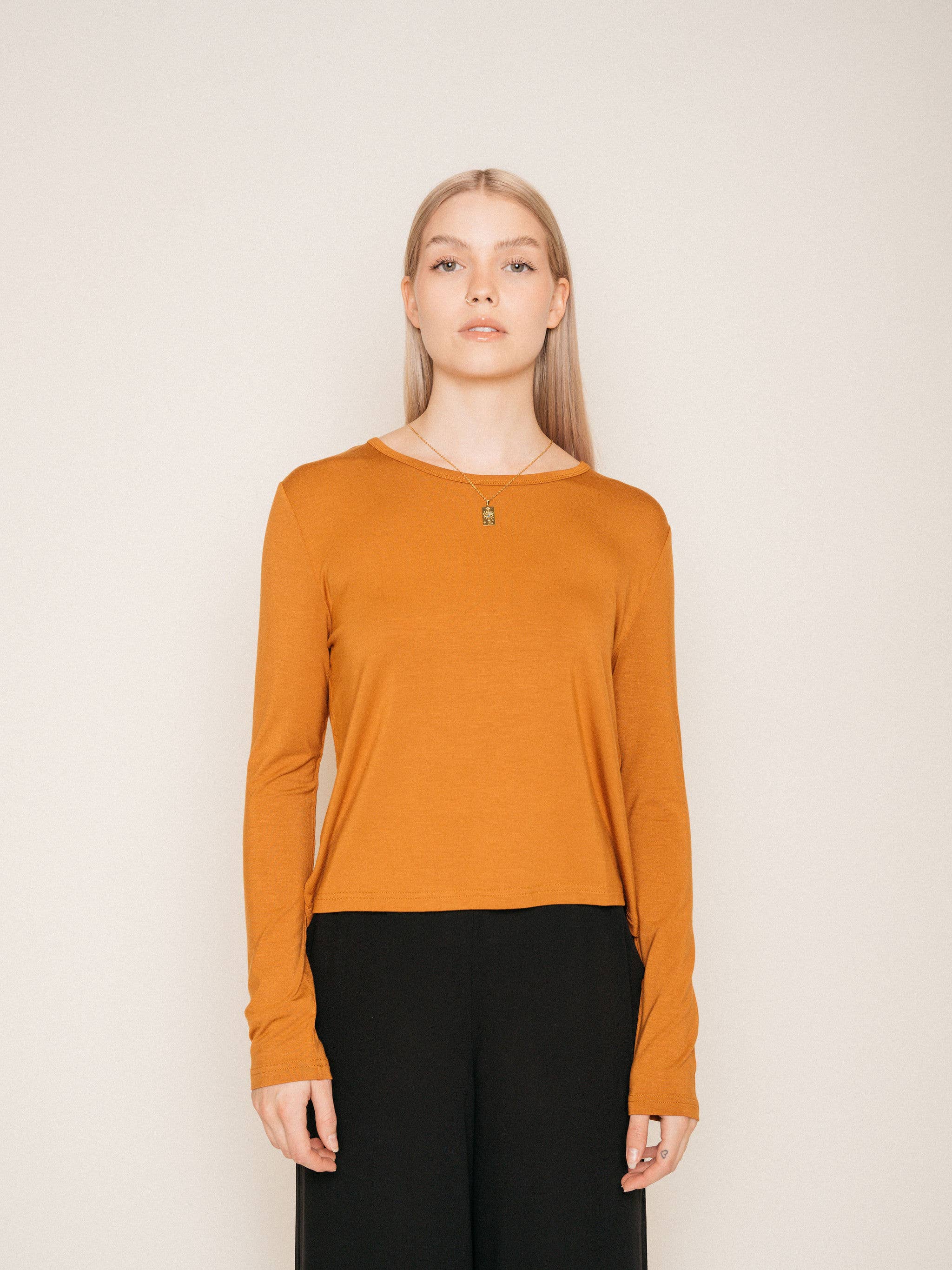 Jackson Rowe - Wholesale T-Shirt - Women's - Fall 23 - Prolong Tee - Nutmeg