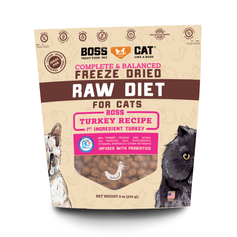 BOSS DOG BRAND, INC. - Wholesale Pet Food - Cat - Boss Cat® Freeze Dried  Diet for Cats2