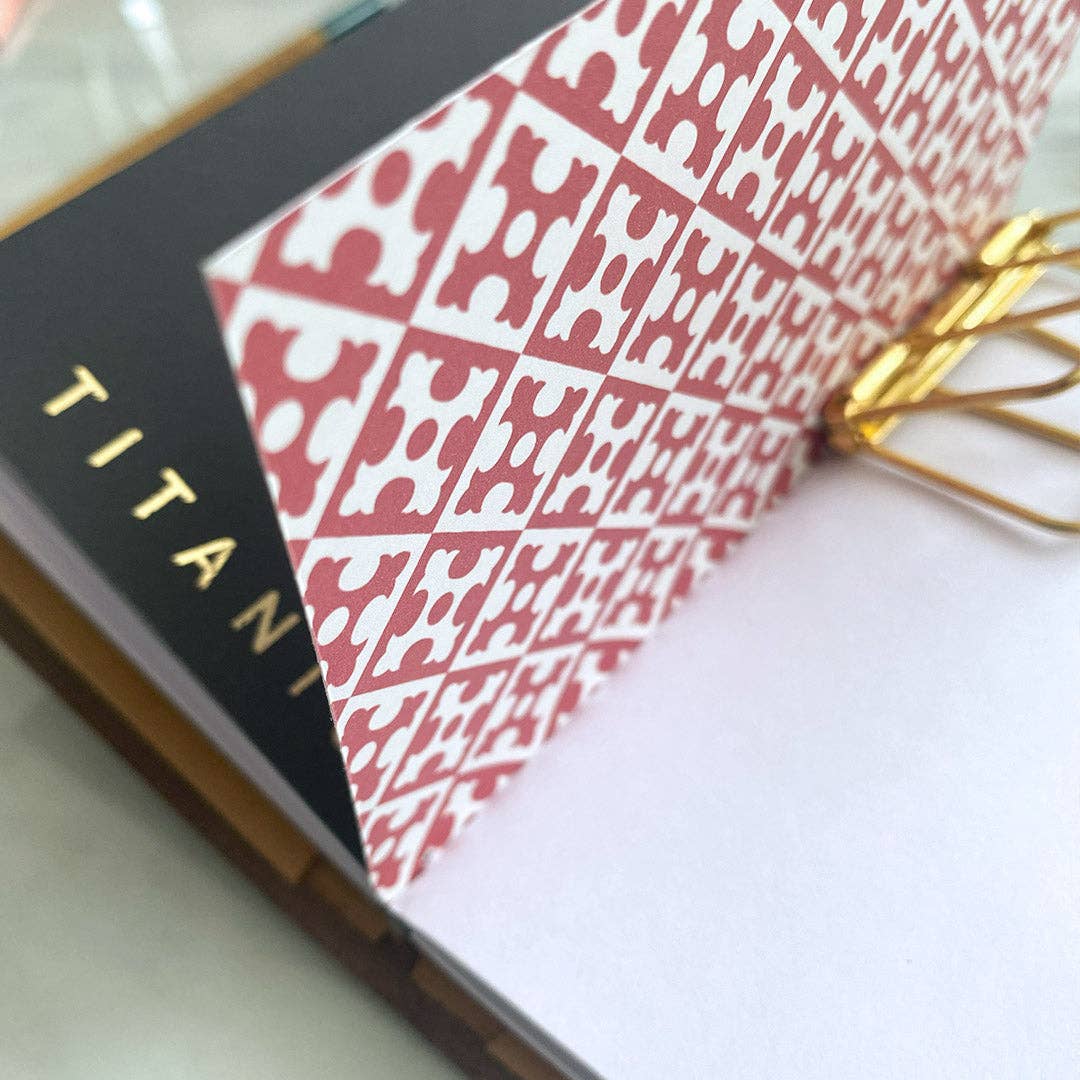 PAPERCROWN NI - Wholesale Notebook - Titanic Leather Journal Traveler's Notebook made in Belfast4