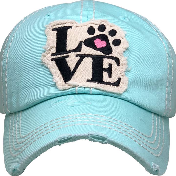 KBETHOS - Wholesale Baseball Cap - Women's - Paw Love Vintage Ballcap18