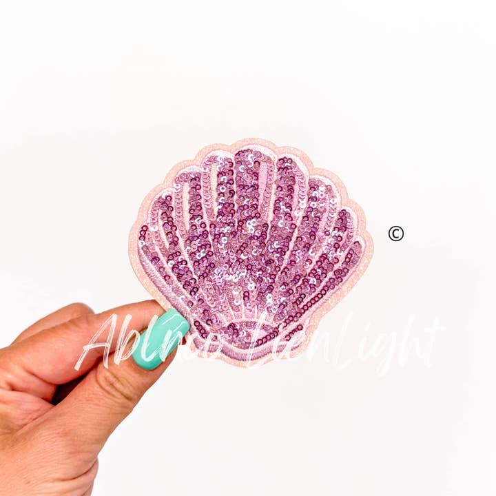 ABLNco - Wholesale Patch - Sea Shells Summer Sequin Patch4