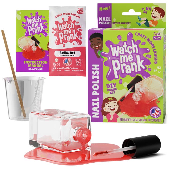 Kit de bromas de esmalte de uñas WatchMePrank para bricolaje para venta al por mayor de South Beach Bubbles