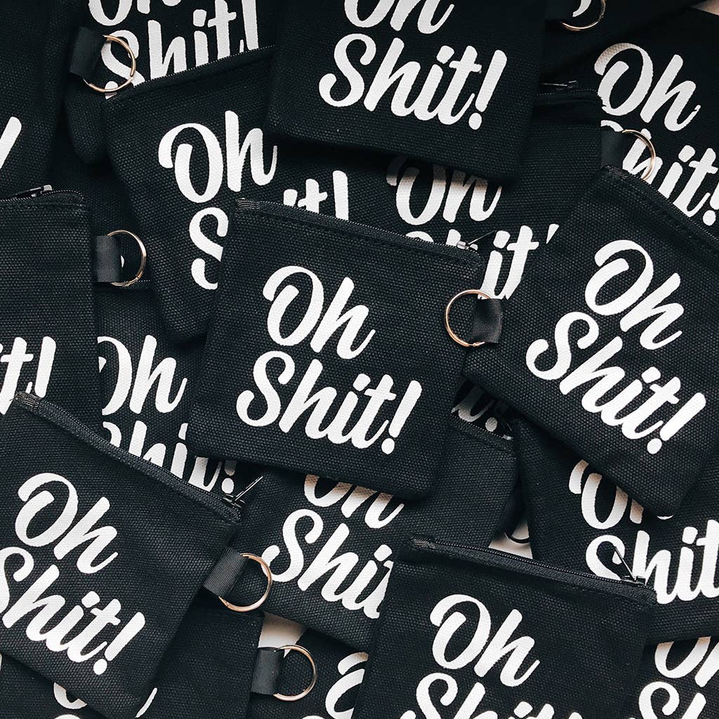 Woof & Wild - Vente Distributeur de sacs à déjections canines - Oh Shit Poop Sac Pochette2