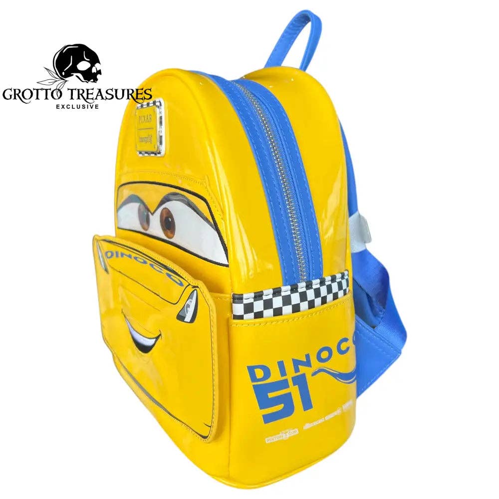 Grotto Treasures – Großhandel Rucksack – Unisex – Grotto-Schätze Exklusiv - Loungefly Disney Pixar Cars Cruz Ramirez Cosplay Mini-Rucksack1