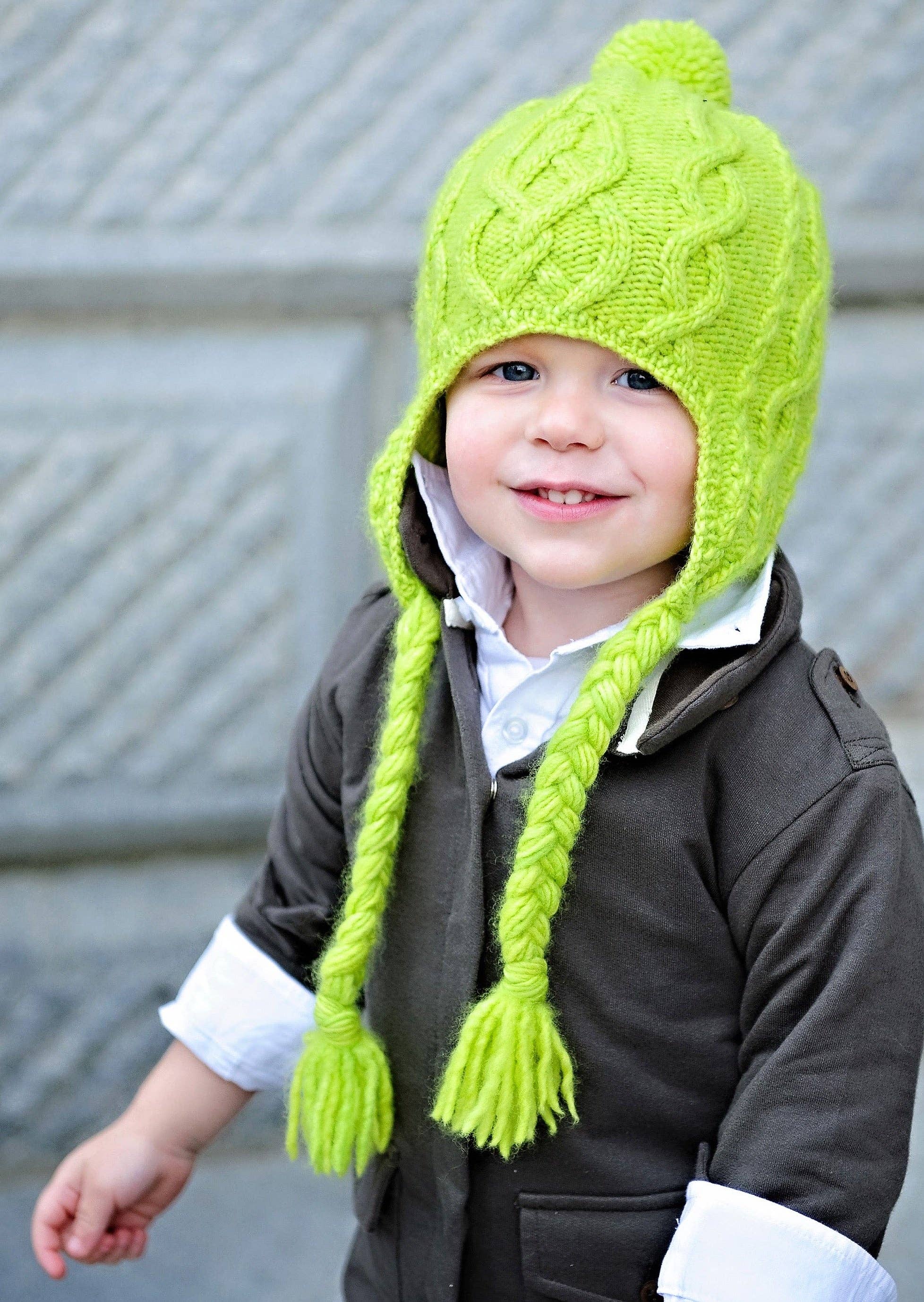 NNK Press - Wholesale Knitting/Crochet Supplies - Sweet n Sour Apple Hat Knitting Pattern0