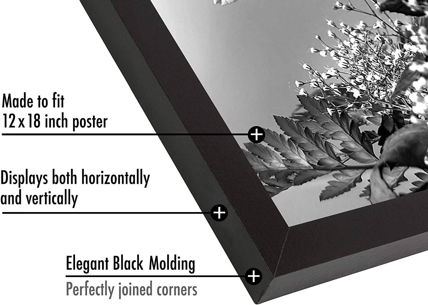 Americanflat - Wholesale Picture Frame - Americanflat Poster Frame with Wide Molding254