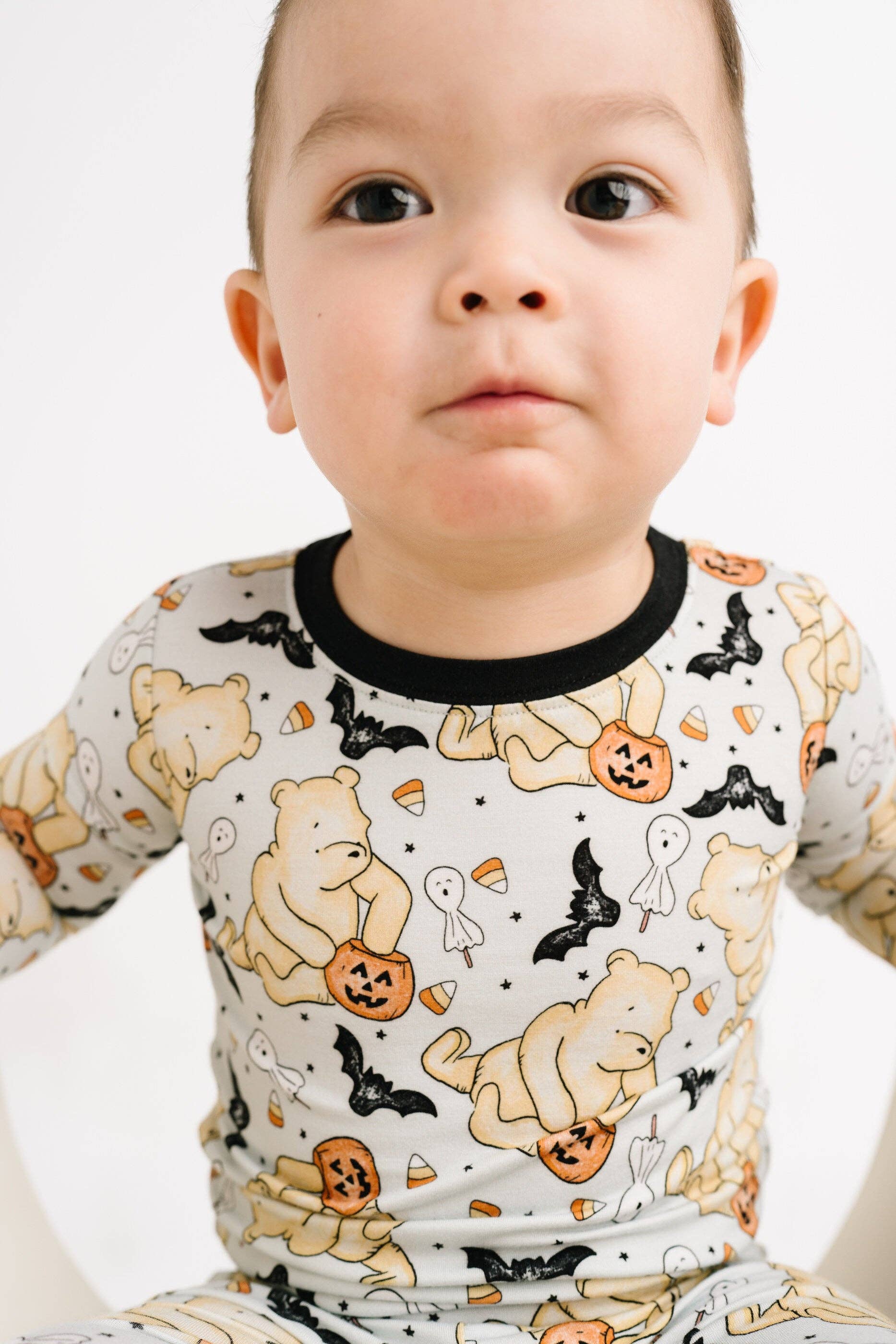 Little One Shop - Wholesale Top & Pant Set - Baby - Spooky Pooh Bamboo Set6