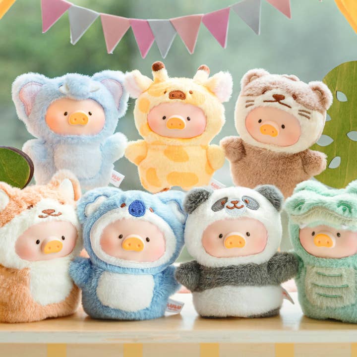 LuLu the Piggy Animal Party - Puppet Show Key chain blindbox for wholesale by Joyify Pty Limited