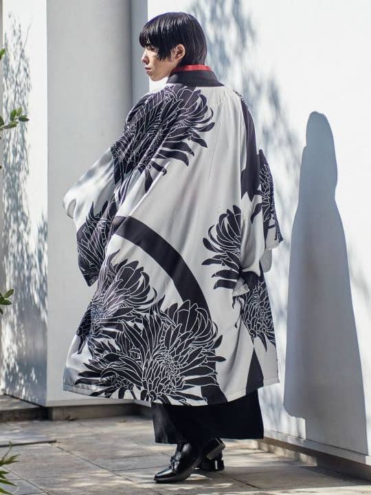 KAEI - Lang Haori-vest voor wholesale door Ametsuchi by Amina Collection