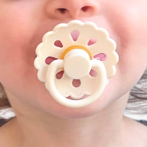 Rodna & grädde Naturliga nappflaskor i latex - Storlek 1 (0-6 mån) Rosa och krämfärgade för wholesale på Faire9