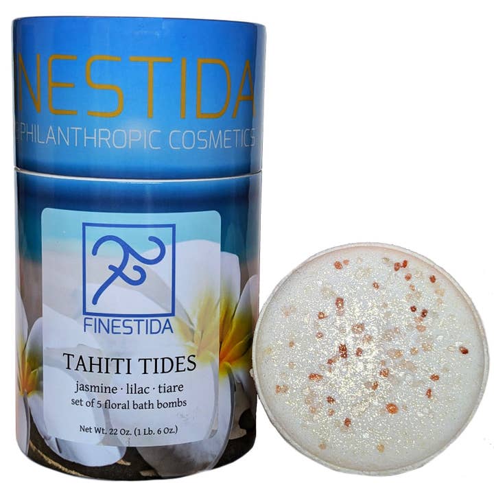 Tahiti Tides bath bomb set for wholesale by Finestida