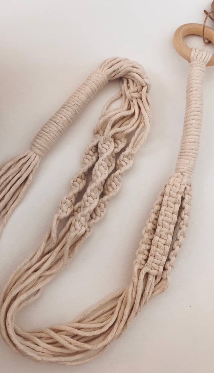 Rosie the Wanderer, Handmade Macramé - Wholesale DIY Craft Kit - DIY Macrame Plant Hanger Kit - With Video Tutorial8