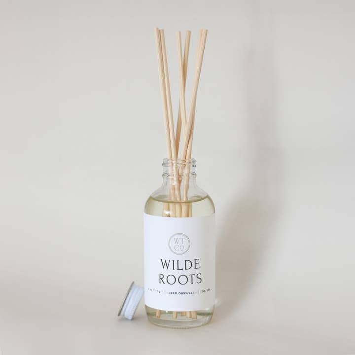 Wilde Roots Reed Diffuser for wholesale by Well-Taylored Co.
