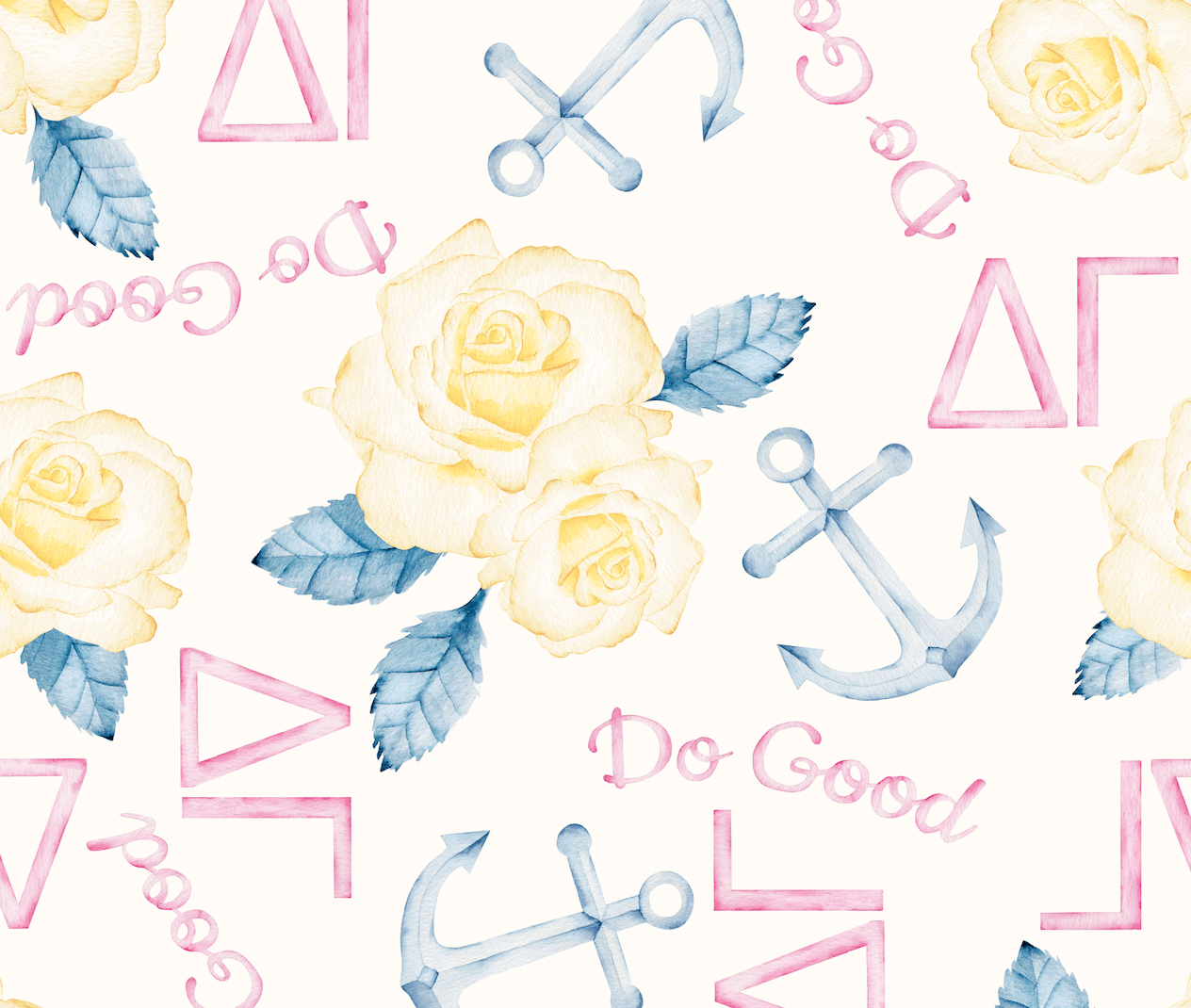 Front Porch Elegance - Wholesale Door Hanger - Delta Gamma Door Hanger5