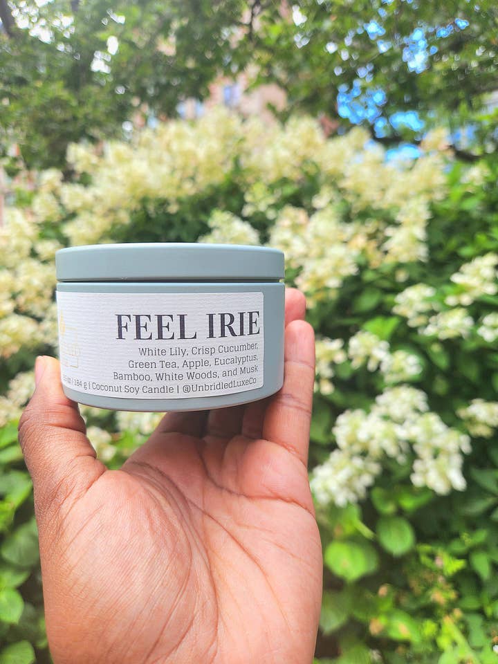Feel Irie ~ 6.5 oz for wholesale by Unbridled Luxe
