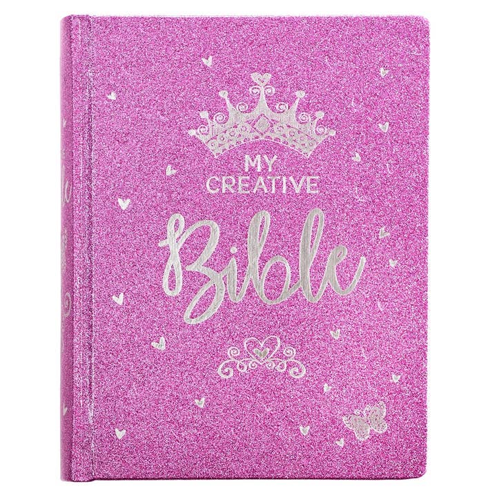 Purple Glitter My Creative Bible for Girls - an ESV Journali for wholesale by Christian Art Gifts