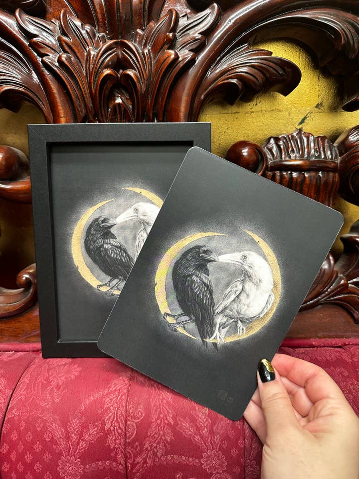 "Kindred" Framed Art Card & Single Cards for wholesale by Stephanie Inagaki