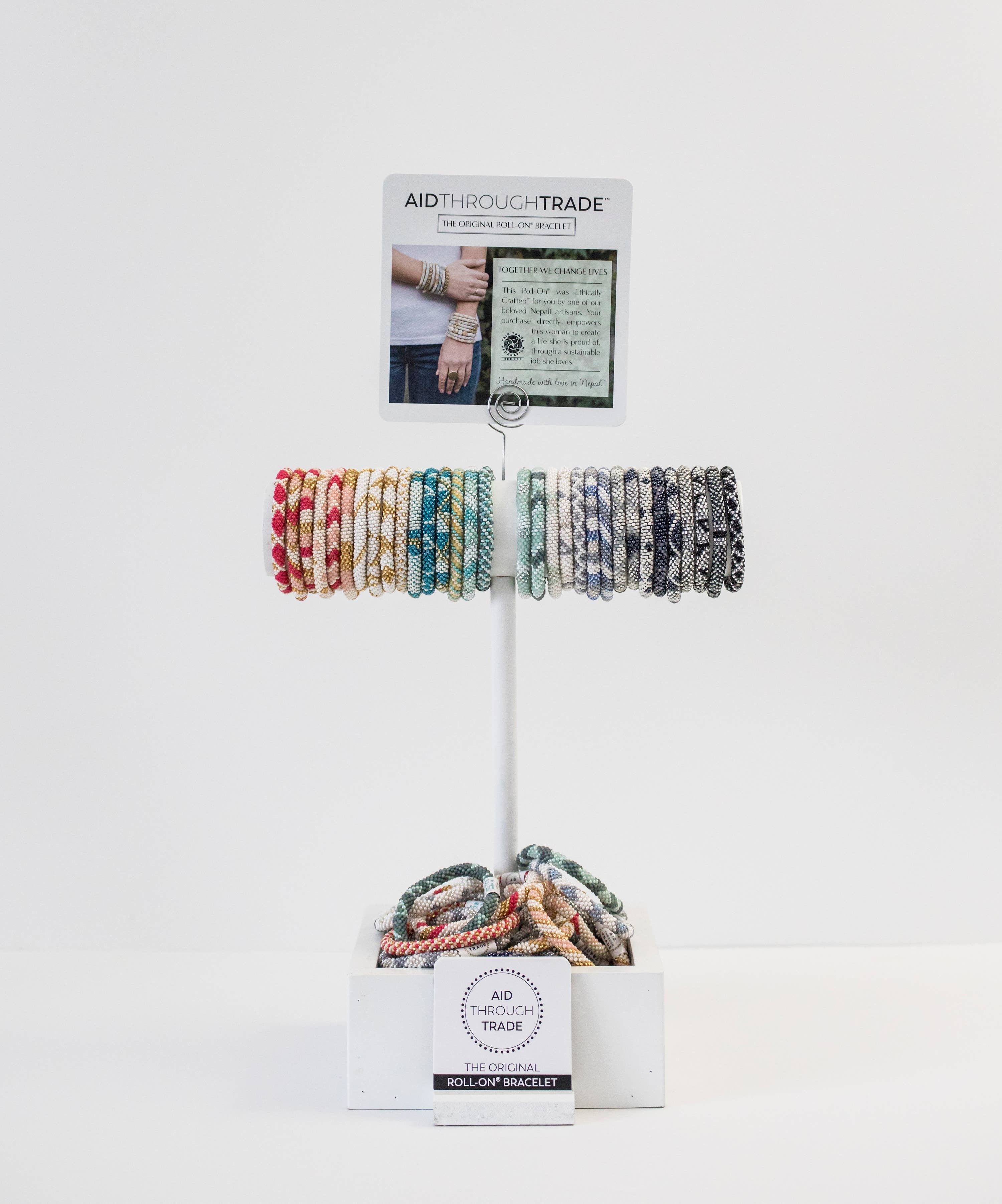 Aid Through Trade - Wholesale Jewelry Set - Roll-On® Bracelets First Mate - Set of 123