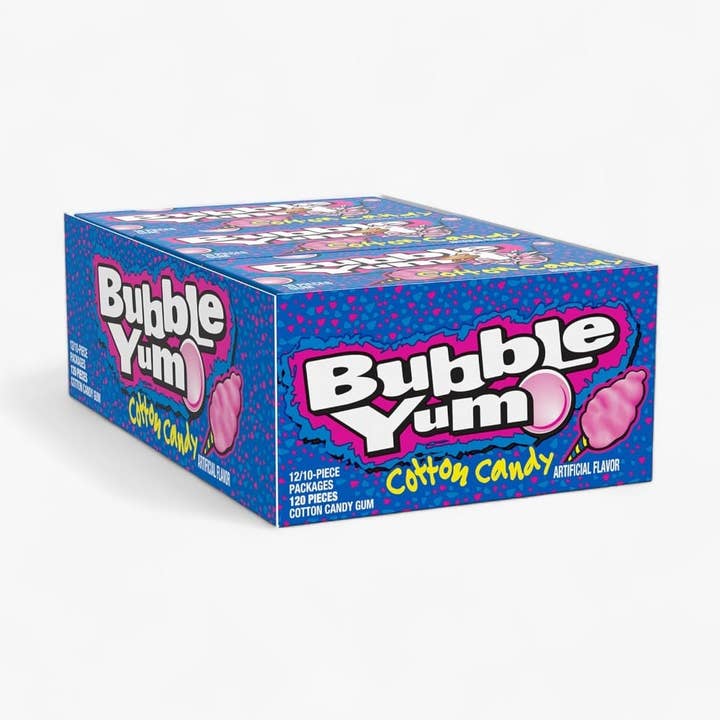 L&F Universal Goods - Wholesale Chewing Gum - Hersheys Bubble Yum Cotton Candy Gum Big Pack 10Pk0