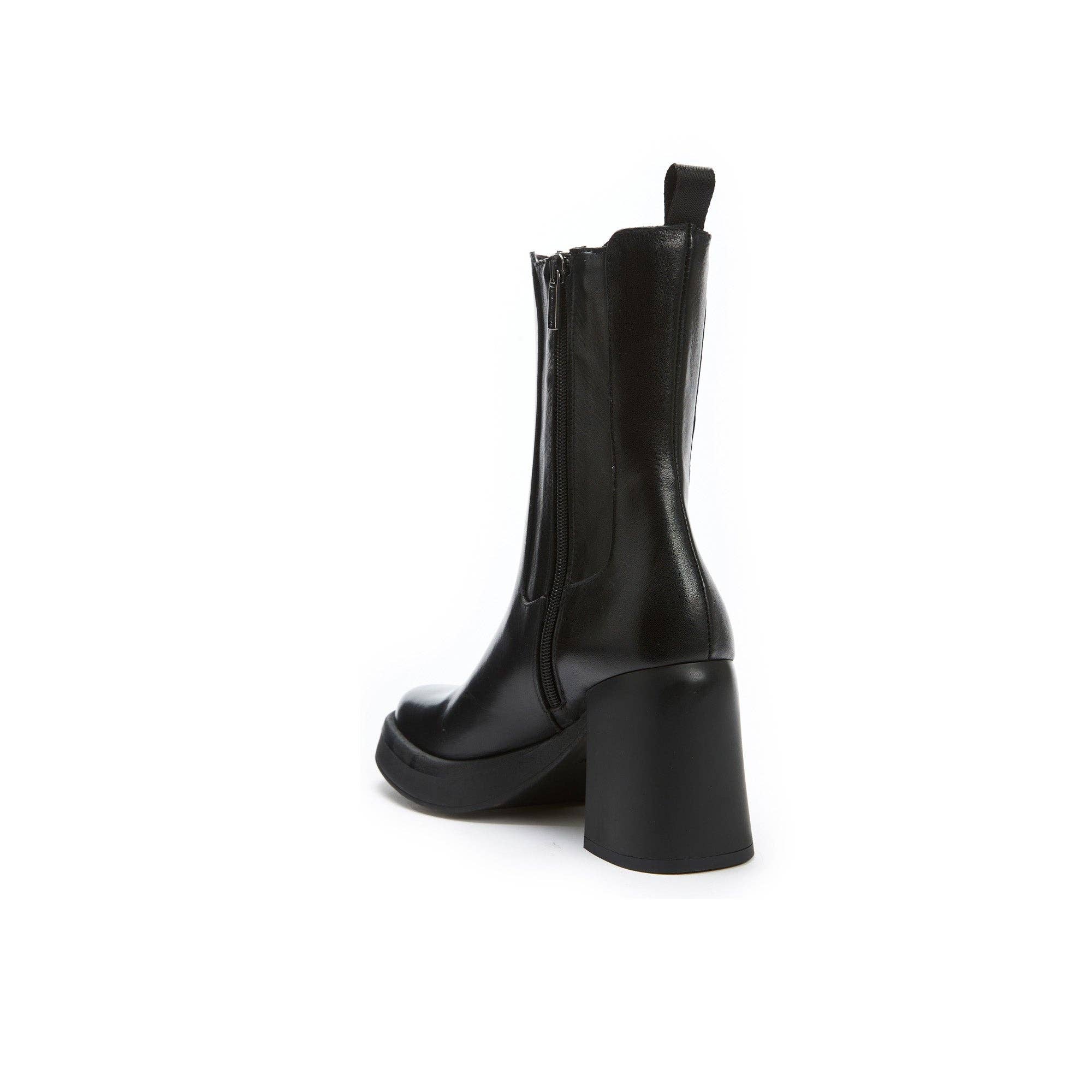 Frank Daniel – wholesale Chelsea boots – Women's – Women's black Chelsea boots. Made in Italy2