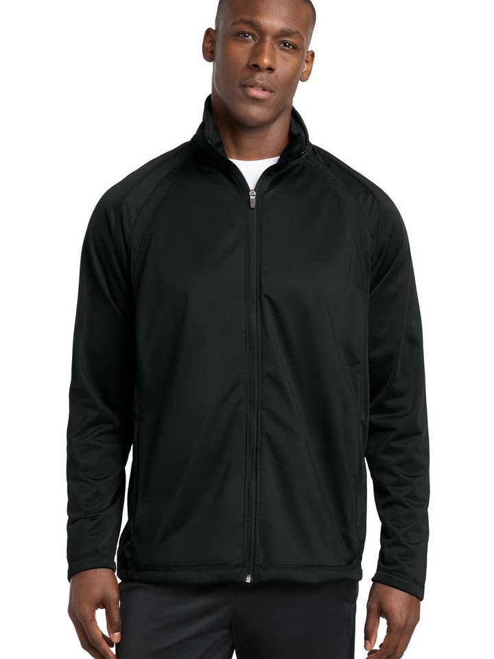 Ink Tees Custom T-Shirt Personalized Print, Premium Quality, Fast Turnaround, Multiple Colors Sport-Tek Tricot Track Jacket. JST90 for wholesale by Ink Tees Custom Tshirts