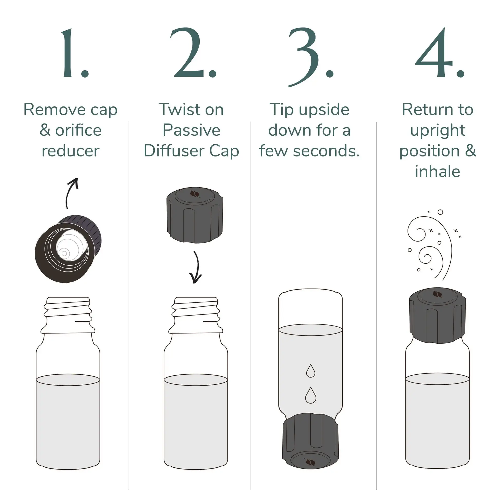 Plant Therapy - Wholesale Essential Oil - Passive Diffuser Cap 3-Pack2