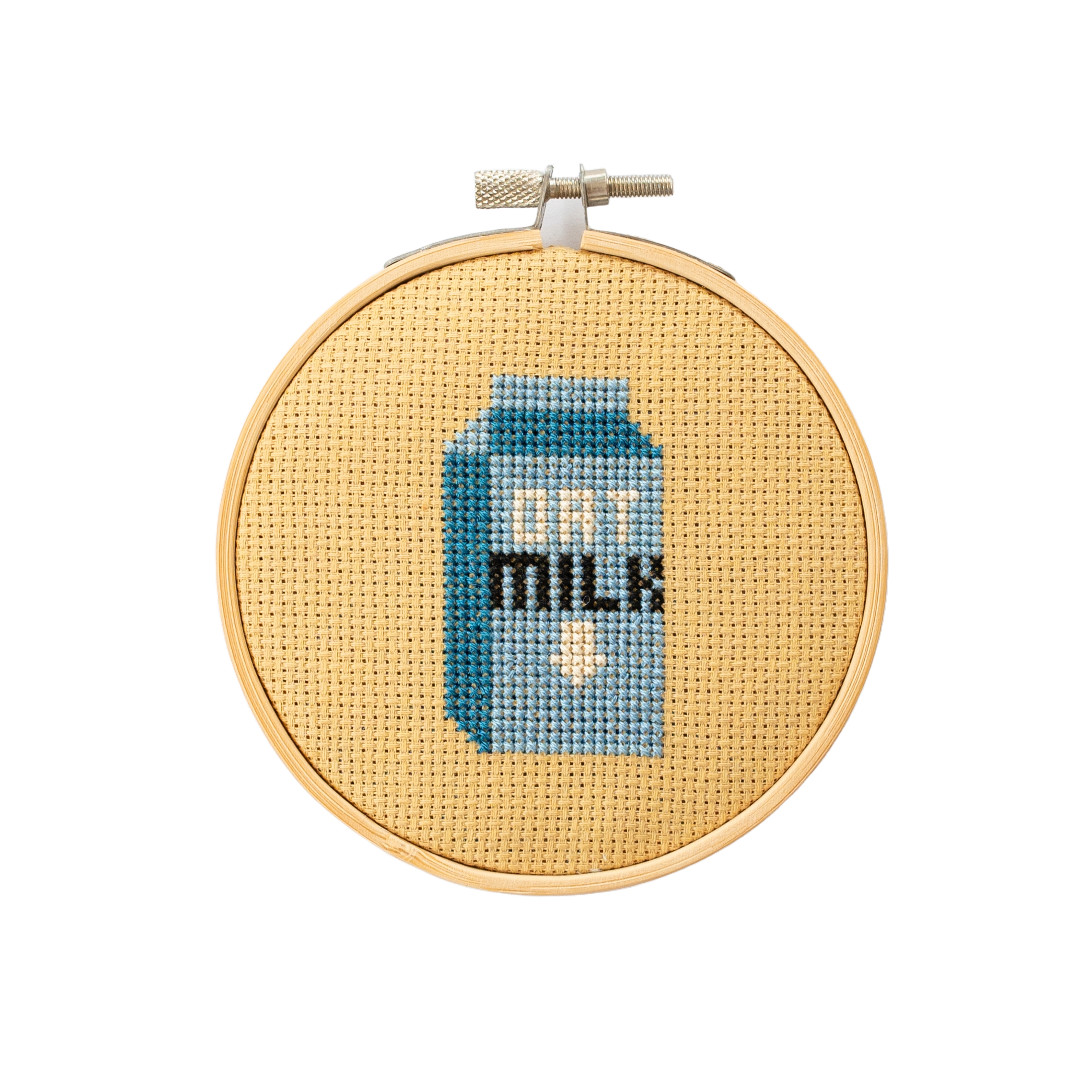 Cotton Clara Craft Kits & Supplies – wholesale DIY craft kit – Oat Milk Cross Stitch Kit10