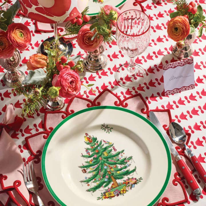 Tulip Trail Tablecloth for wholesale by Erin Donahue Tice