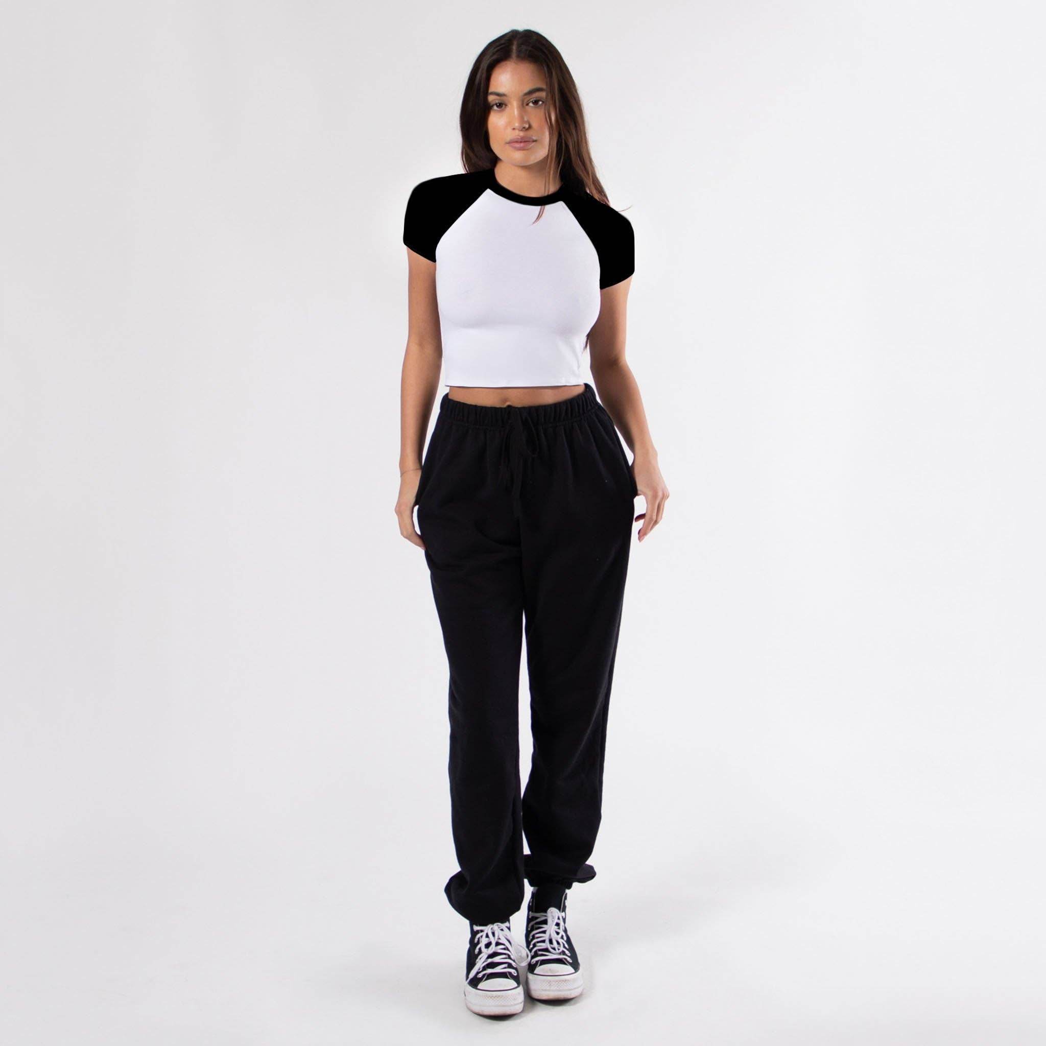 OTL Apparel - Wholesale T-Shirt - Women's - 4001R - Women's Raglan Baby Tee0